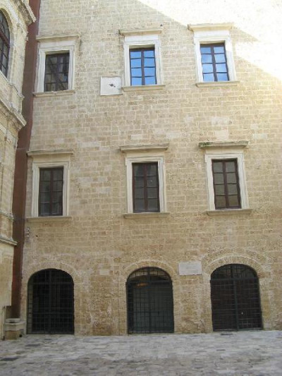 Tricase - Uno scorcio di palazzo Gallone